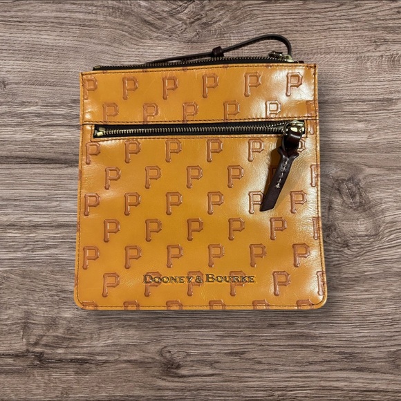 Dooney & Bourke MLB Pittsburgh Pirates Limited Edition Leather Crossbody - Picture 2 of 4